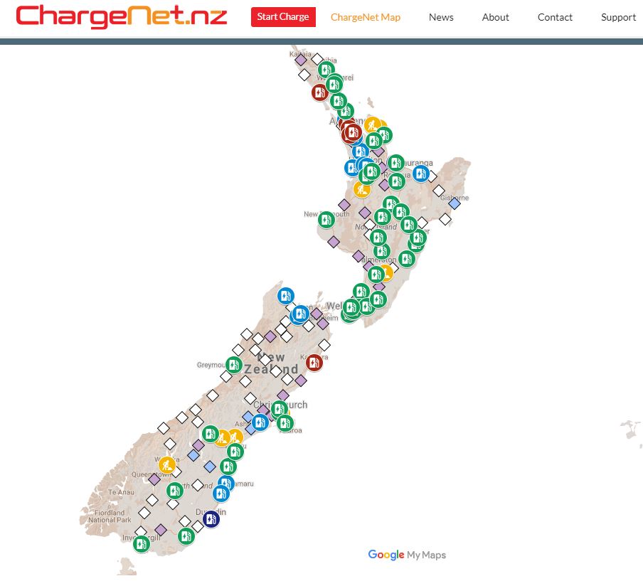 ChargetNet Map